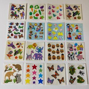 Vintage Sandylion Stickers Animals Halloween Space Easter Party